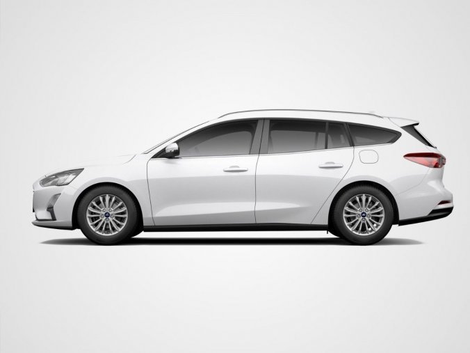 Ford Focus, kombi, Titanium Kombi 1,5 EcoBlue 88 kW / 120 k, barva bílá