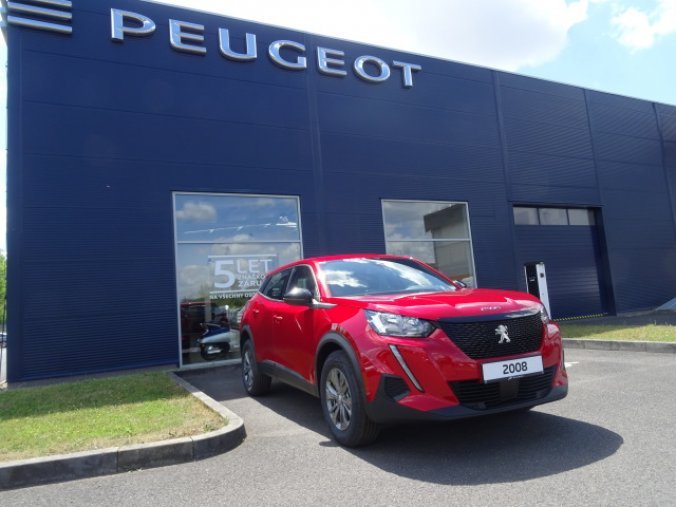 Peugeot 2008, ACTIVE PACK 1.2 PT 130k MAN6, barva červená