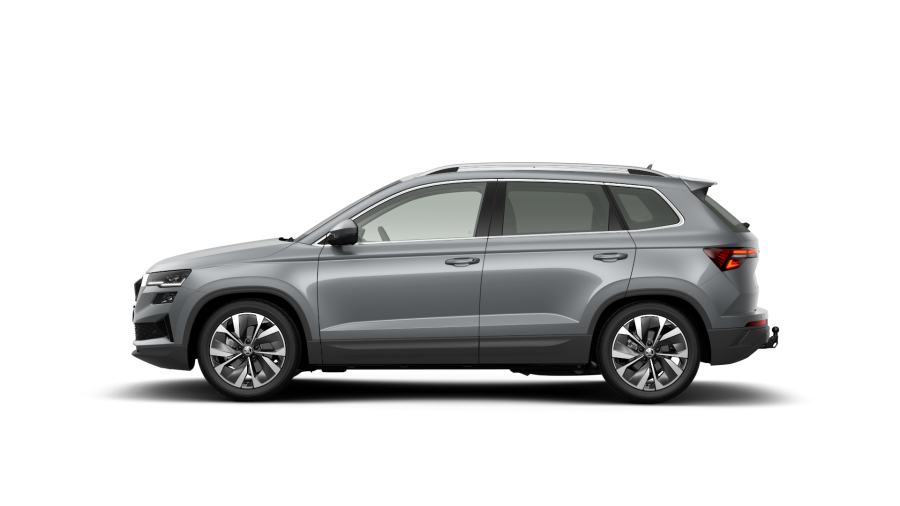 Škoda Karoq, 1,5 TSI 110 kW 7° automatická DSG, barva stříbrná