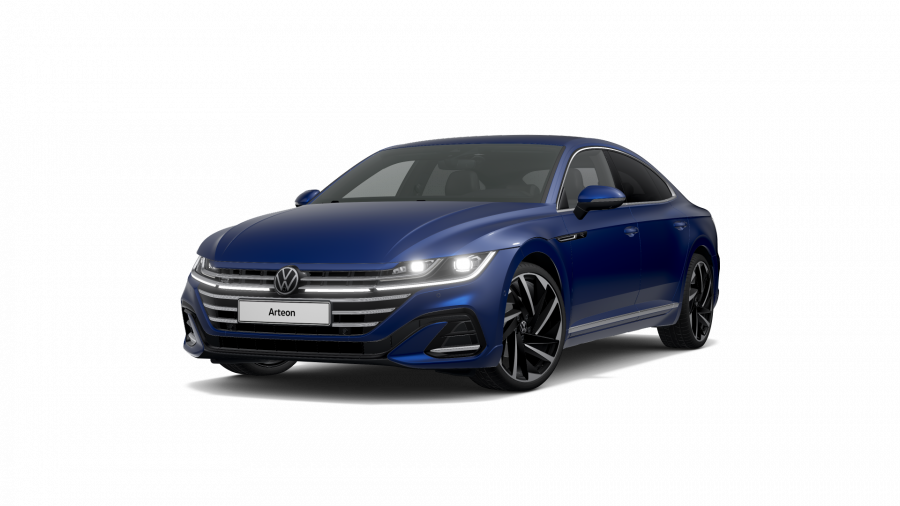 Volkswagen Arteon, Arteon R-Line 2,0 TDI 7DSG 4MOT, barva modrá