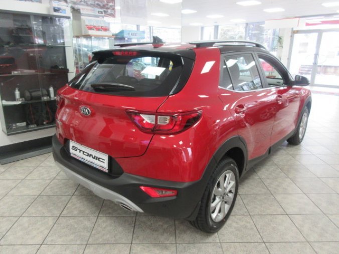 Kia Stonic, 1.4 CVVT Exclusive NAVI, barva červená