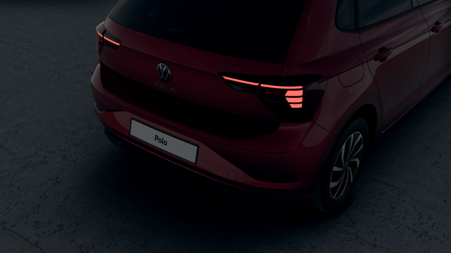 Volkswagen Polo, Polo Life 1,0 TSI 5G, barva červená