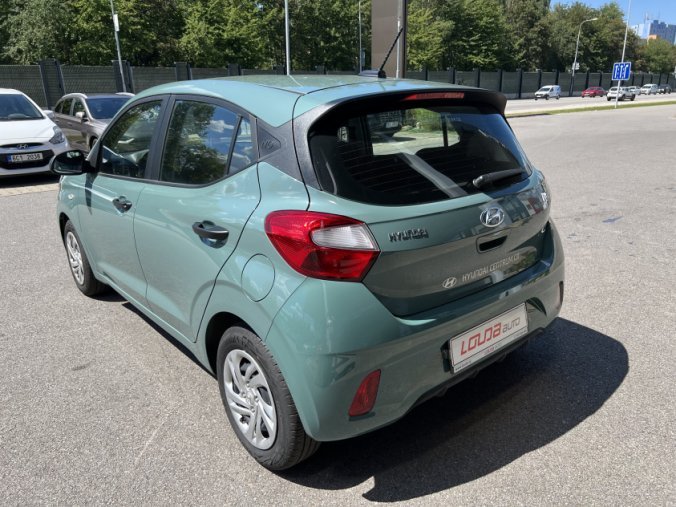 Hyundai i10, 1,0i 5 st. manuální, barva zelená