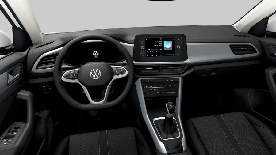 Volkswagen T-Roc, T-Roc Life 1,5 TSI 110 kW 6G, barva bílá