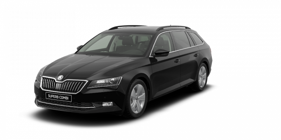 Škoda Superb, 2,0 TDI 110 kW 6-stup. mech., barva černá