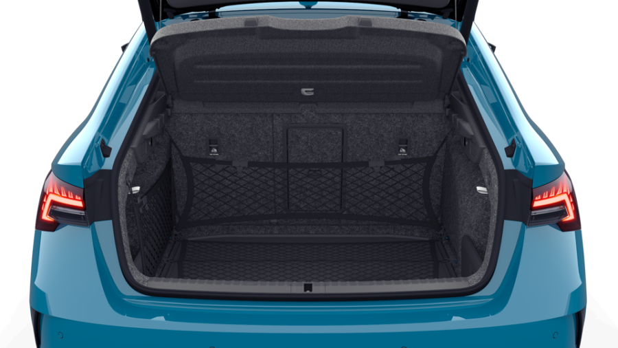 Škoda Octavia, 2,0 TSI 195 kW 7° automatická DSG, barva modrá