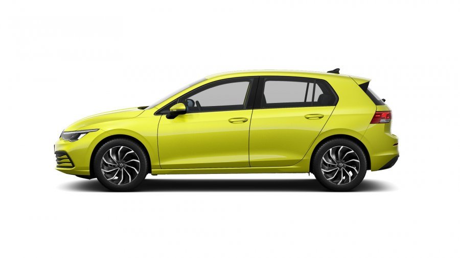 Volkswagen Golf, Golf Life 1,0 eTSI 7DSG mHEV, barva žlutá