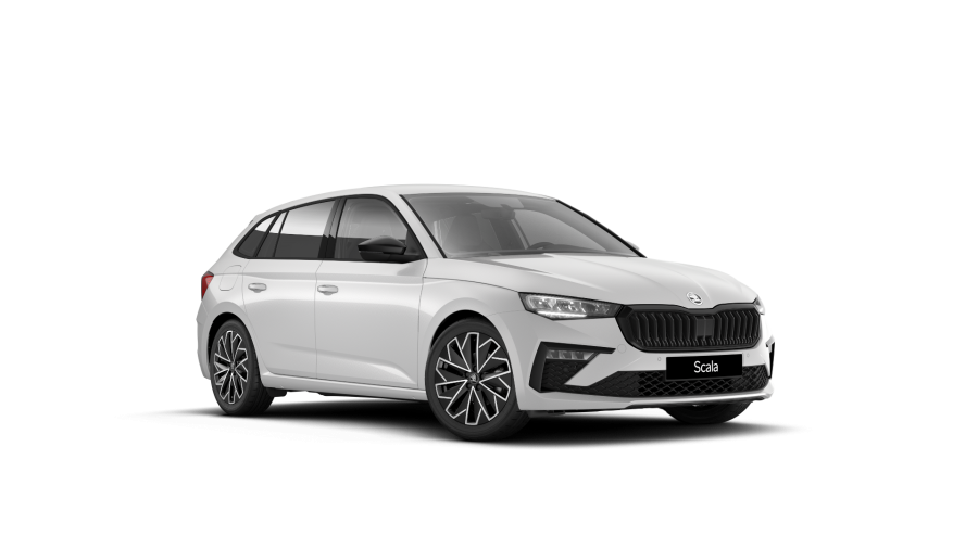 Škoda Scala, 1,0 TSI 85 kW 7° automatická DSG, barva bílá