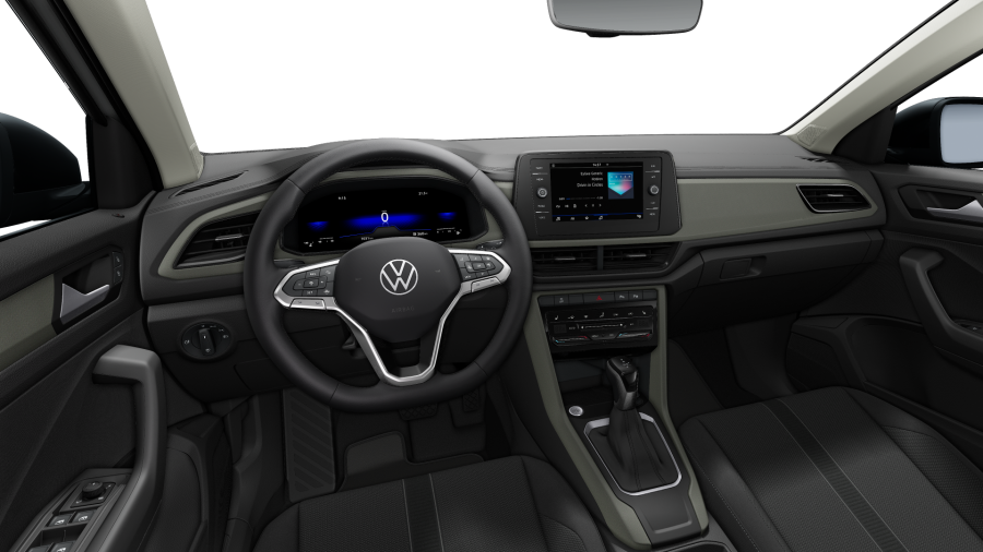 Volkswagen T-Roc, T-Roc Life 1,5 TSI 110 kW 7DSG, barva bílá
