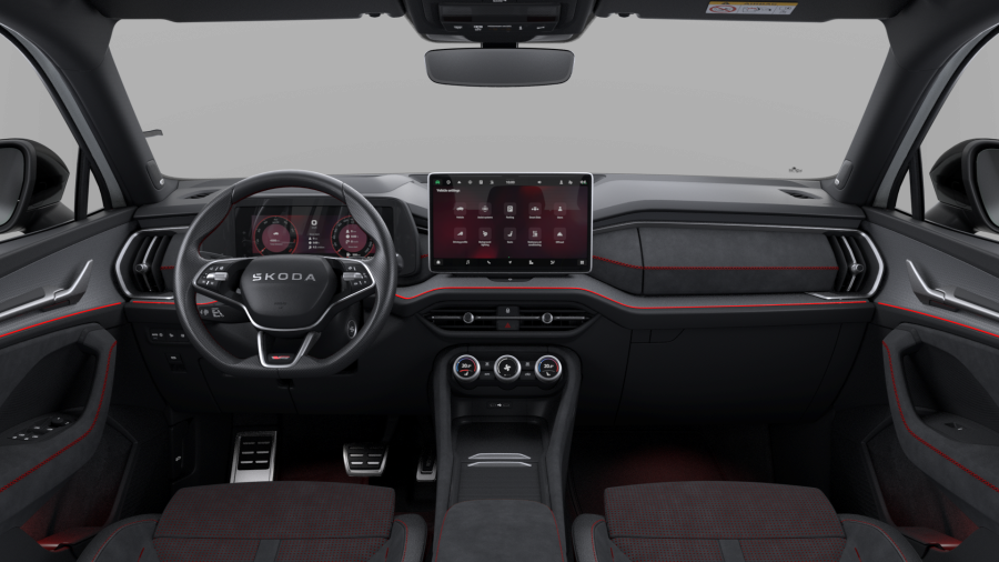 Škoda Kodiaq, 2,0 TSI 195 kW 7° automatická DSG 4x4, barva šedá