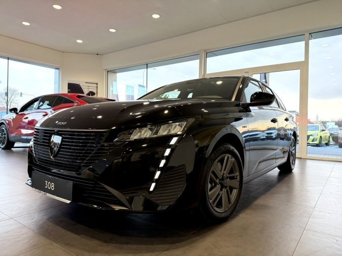 Peugeot 308, Peugeot 308 SW STYLE HYBRID 145k, Automat, barva černá