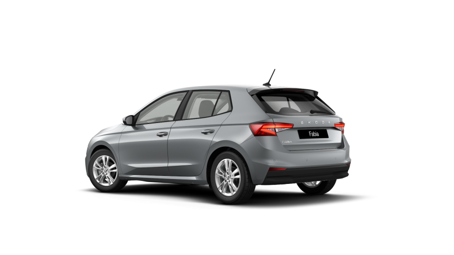 Škoda Fabia, 1,0 MPI 59 kW 5° manuální, barva stříbrná