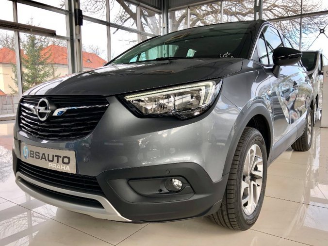 Opel Crossland X, Innovation 1,2 Turbo+ZP zdarma, barva stříbrná