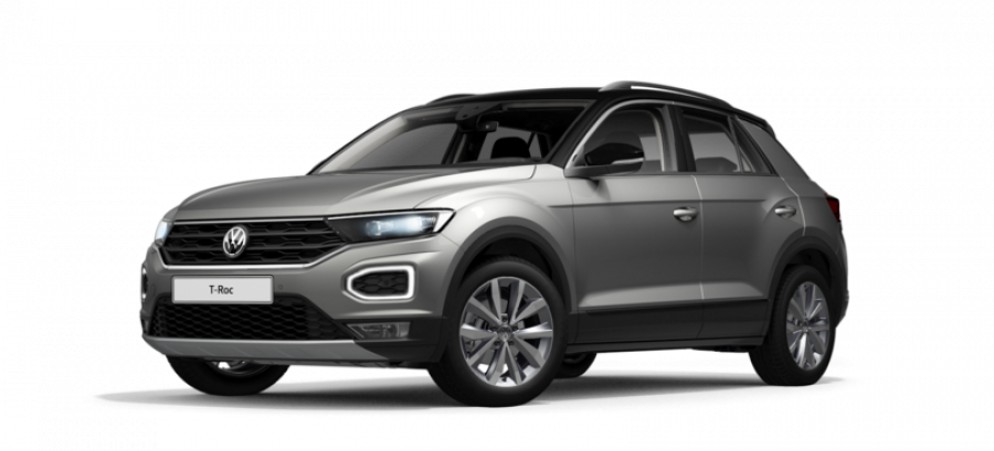 Volkswagen T-Roc, Maraton Edition 1,5 TSI ACT 6G, barva šedá