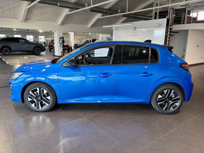 Peugeot 208, Peugeot 208 ALLURE Turbo 100 MAN6 - KAMERY - ZÁRUKA 7LET/80.000KM - 2723, barva modrá