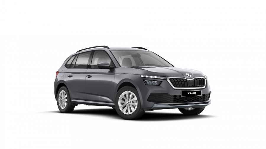 Škoda Kamiq, 1,5 TSI 110 kW 6-stup. mech., barva šedá