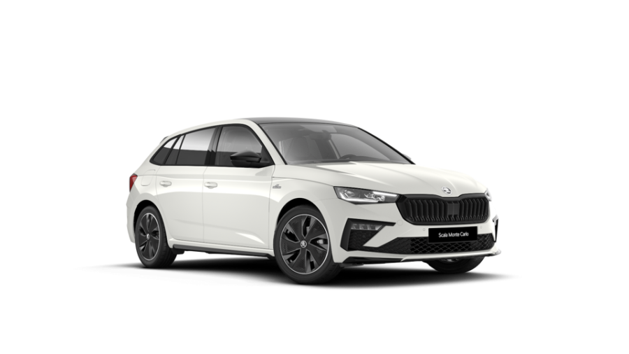 Škoda Scala, 1,0 TSI 85 kW 7-stup. automat., barva bílá