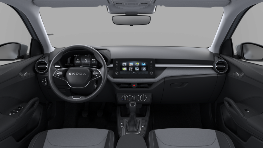 Škoda Fabia, 1,0 MPI 59 kW 5-stup. mech., barva stříbrná