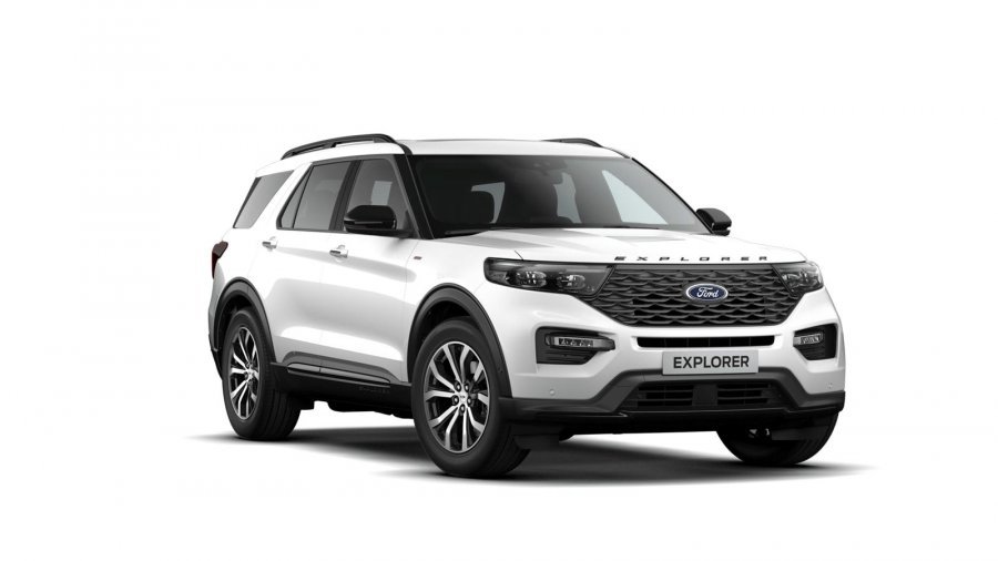 Ford Explorer, ST-Line, 5dveřová, 3.0 EcoBoost 336 kW/457 k, 10st. automatická, 4WD, barva modrá