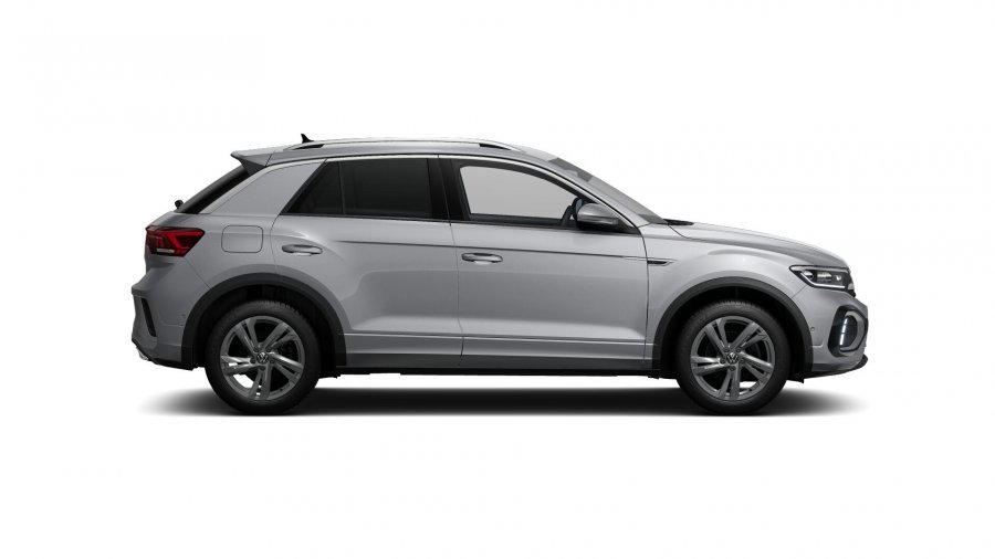 Volkswagen T-Roc, T-Roc R-Line 1,5 TSI 110 kW 7DSG, barva stříbrná