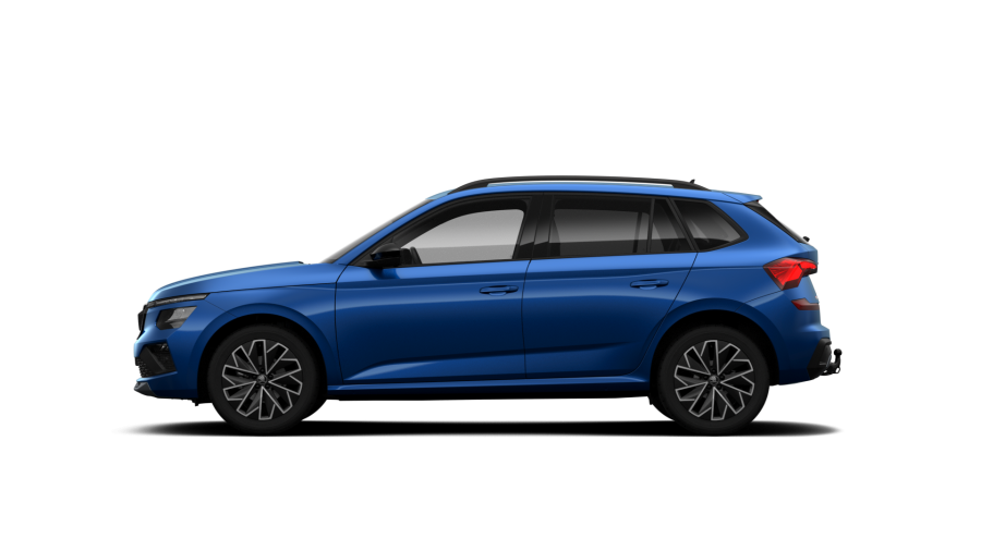 Škoda Kamiq, 1,5 TSI 110 kW 7-stup. automat., barva modrá