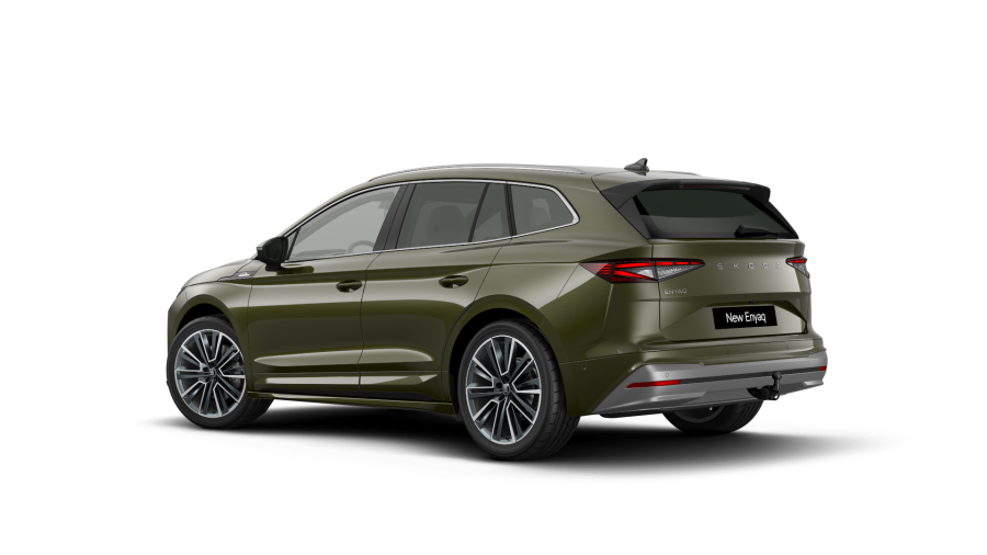 Škoda Enyaq iV, 82 kWh 210 kW 1° automatická 4x4, barva zelená