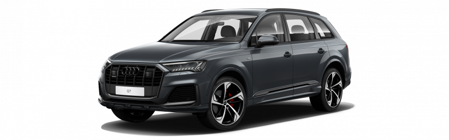 Audi Q7, Q7 S line 50 TDI quattro, barva šedá