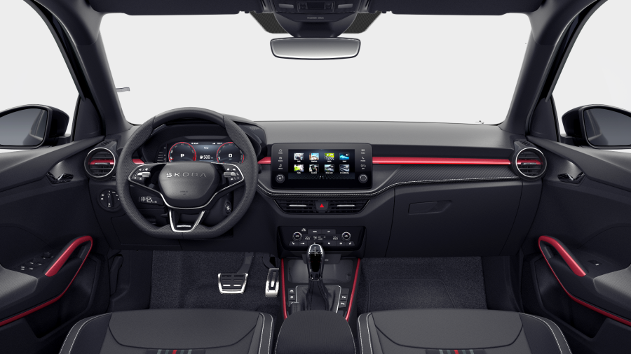 Škoda Fabia, 1,5 TSI 110 kW 7° automatická DSG, barva černá