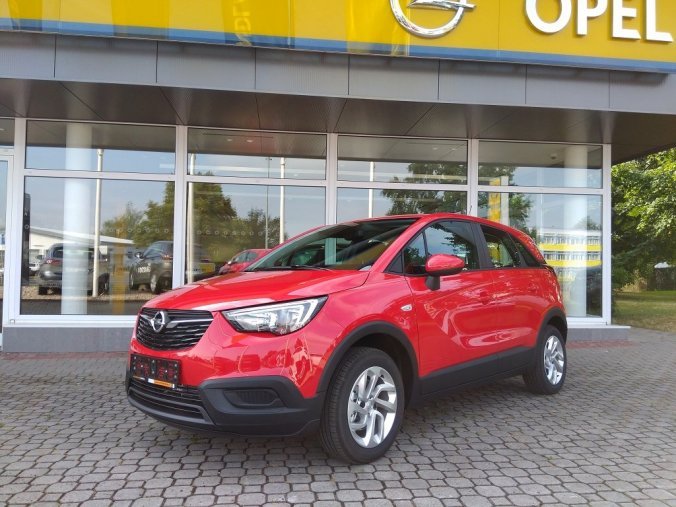 Opel Crossland X, Smile 1,2 TURBO 81kW MT6, barva červená
