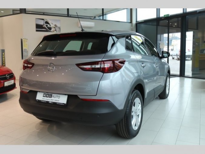 Opel Grandland X, SMILE 1.2 Turbo 96kW AT8, barva šedá