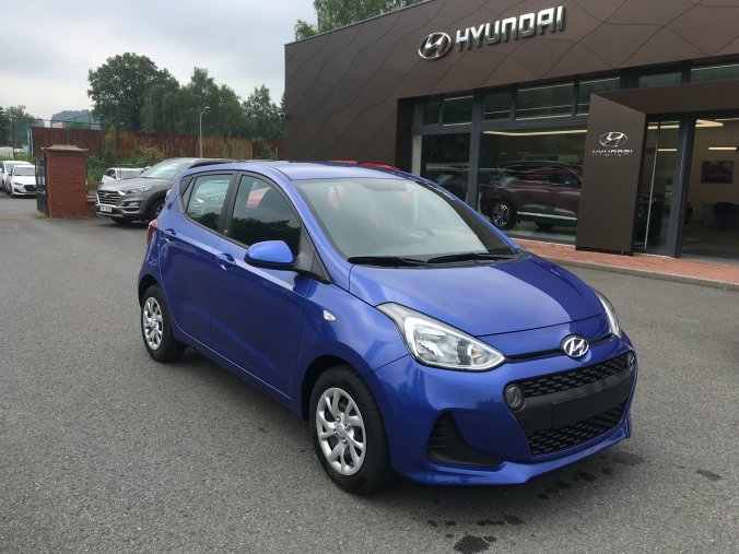Hyundai i10, 1,0i 48 kW (95 NAT) 5 st. man, barva modrá