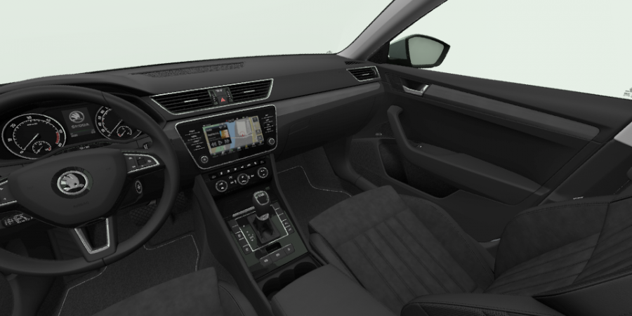 Škoda Superb, 2,0 TDI 110 kW 7-stup. automat., barva stříbrná