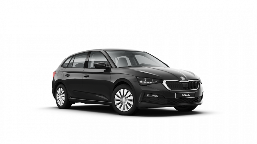 Škoda Scala, 1,0 TSI 81 KW 6-stup. mech., barva černá