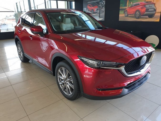 Mazda CX-5, 2.5 Skyactiv-G 194k, barva červená