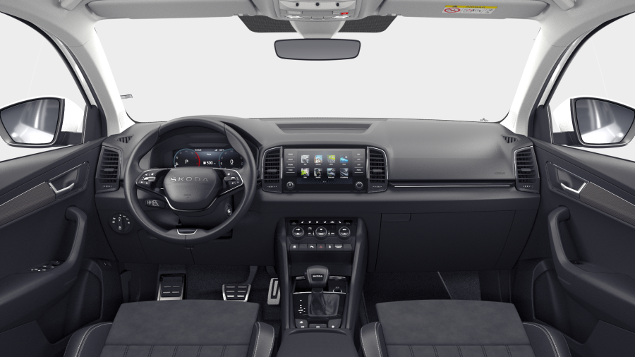 Škoda Karoq, 2,0 TDI 110 kW 7° automatická DSG, barva bílá