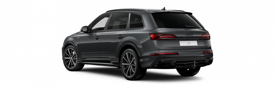 Audi Q7, Q7 S line 55 TFSI quattro, barva šedá