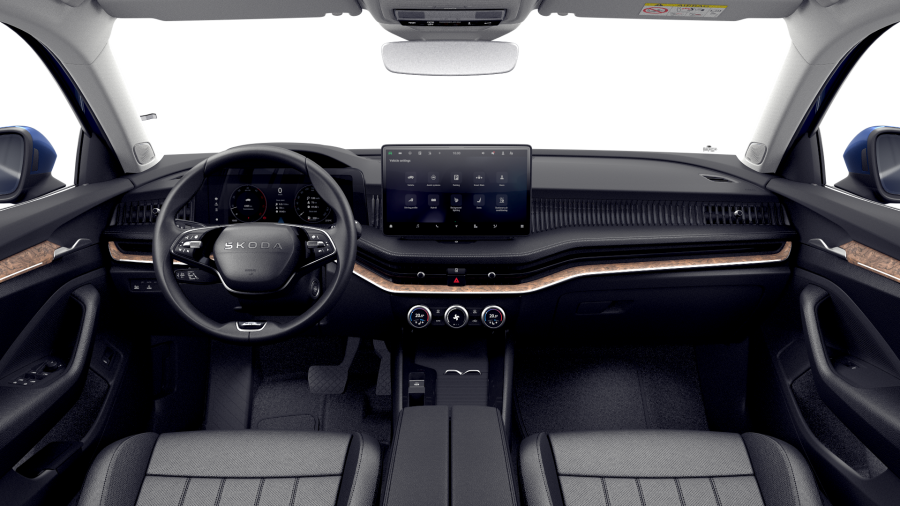 Škoda Superb, 2,0 TDI 142 kW 7° automatická DSG 4x4, barva modrá