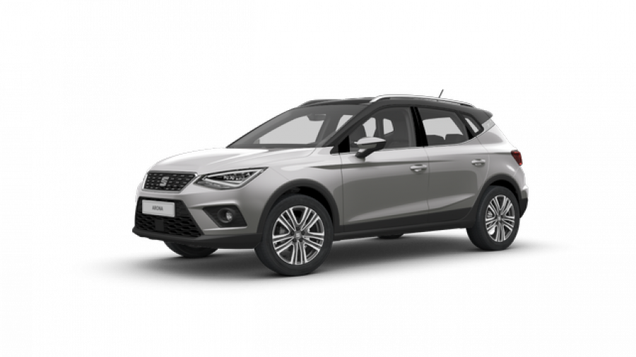 Seat Arona, Xcellence 1.0 TGI 90k CNG, barva stříbrná
