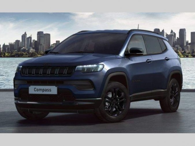 Jeep Compass, Night Eagle 1.3 Turbo GSE 130k, barva modrá