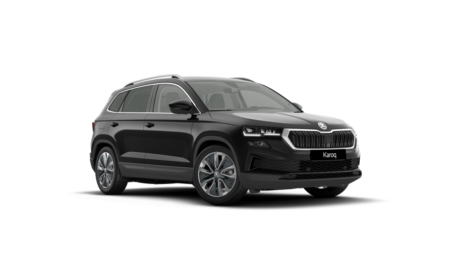 Škoda Karoq, 1,5 TSI 110 kW 7° automatická DSG, barva černá