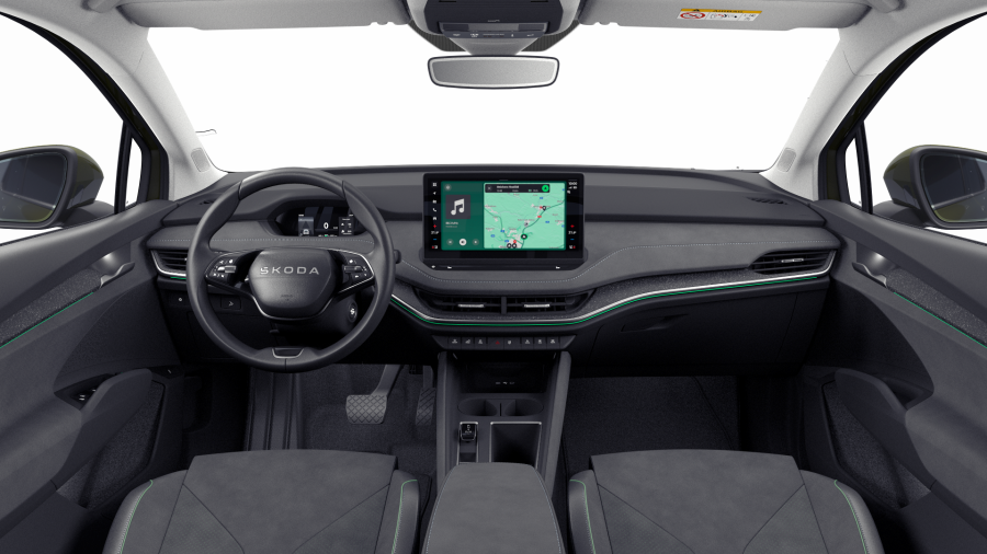 Škoda Enyaq iV, 82 kWh 210 kW 1° převodovka, barva zelená