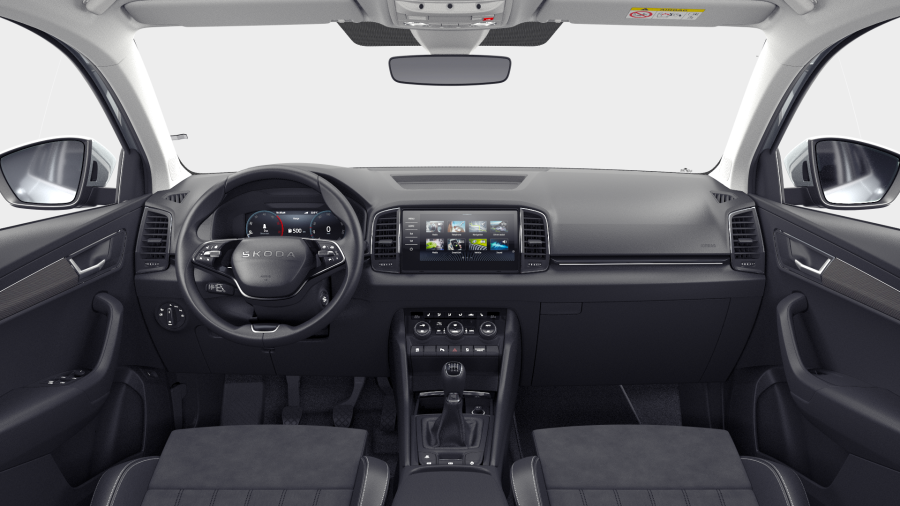 Škoda Karoq, 2,0 TDI 85 kW 6° manuální, barva stříbrná