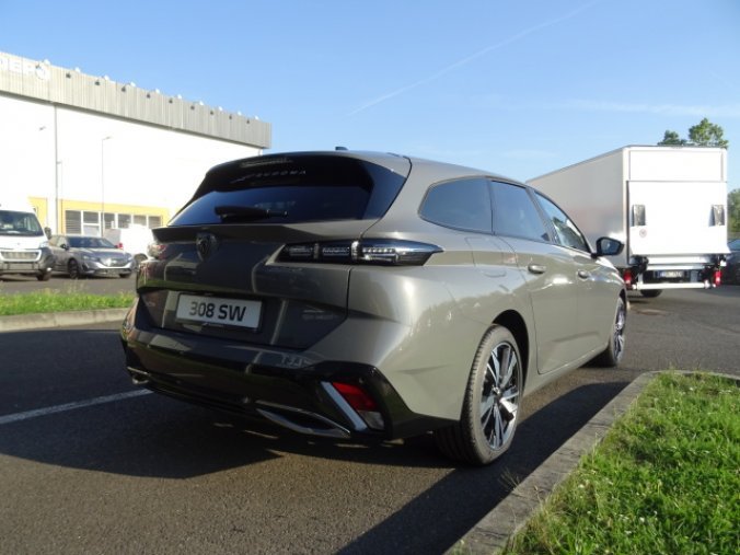 Peugeot 308, SW ALLURE 1.2PT 130k MAN6, barva šedá