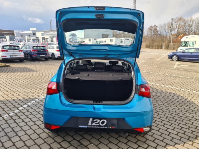 Hyundai i20, 1,0 T-GDI 74 kW 6st. manuální, barva modrá