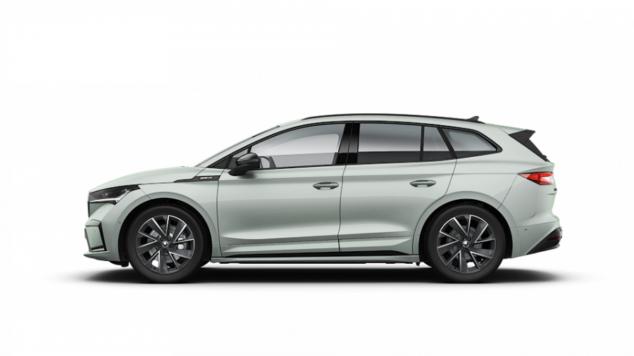 Škoda Enyaq iV, 82 kWh 150 kW 1° převodovka, barva stříbrná