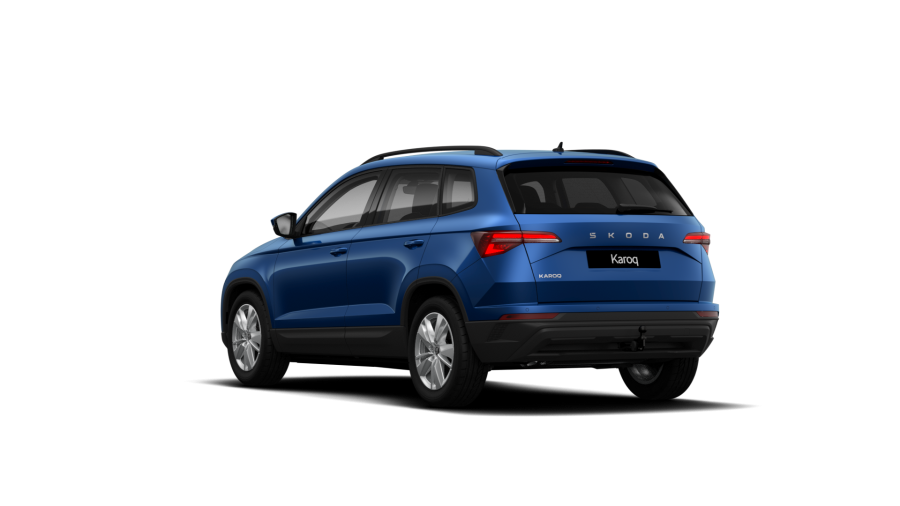 Škoda Karoq, 1,5 TSI 110 kW 6-stup. mech., barva modrá