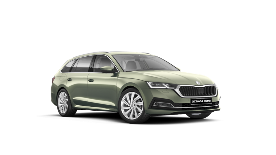 Škoda Octavia, 2,0 TDI 110 kW 7-stup. automat., barva zelená