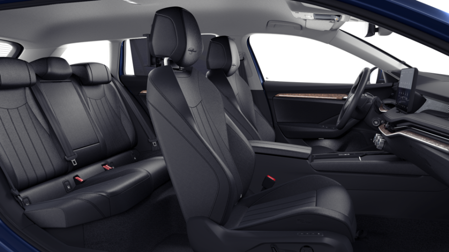Škoda Superb, 2,0 TDI 110 kW 7° automatická DSG, barva modrá