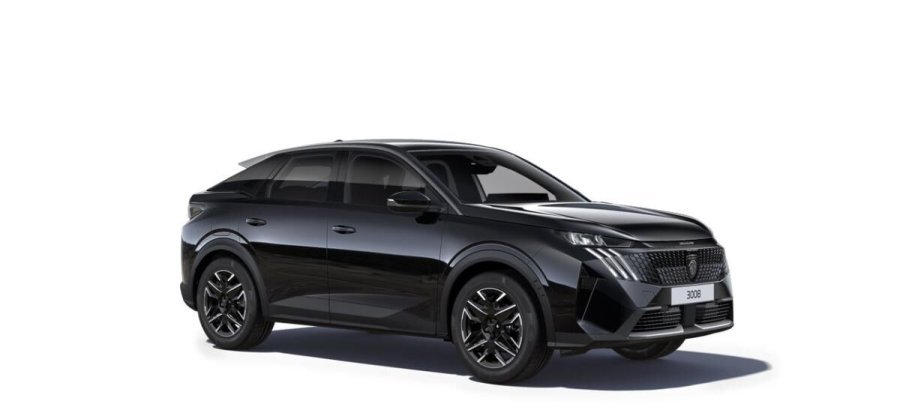 Peugeot 3008, Peugeot 3008 ALLURE Hybrid 145 e-DCS6, barva černá