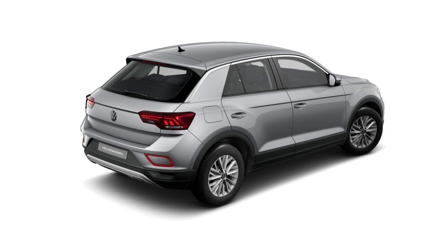 Volkswagen T-Roc, T-Roc 1,0 TSI 85 kW 6G, barva stříbrná